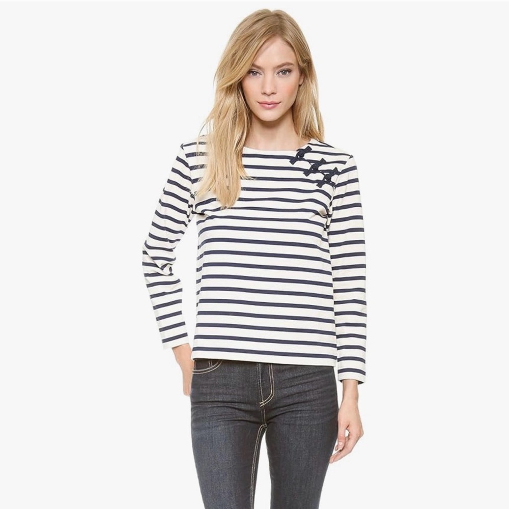 Marc by Marc Jacobs Women's Jacquelyn Stripe Top Sz S